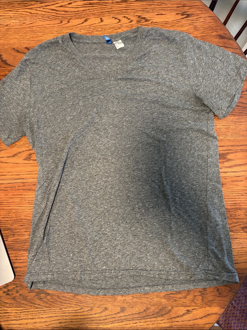 H&M Gray Heather Short-Sleeve Kids Tee